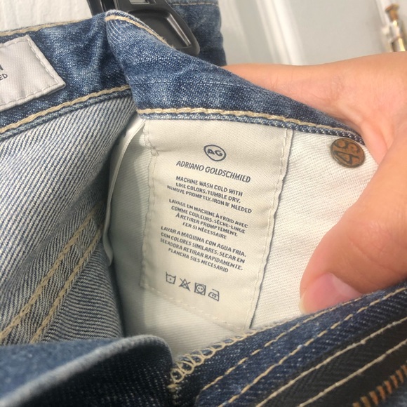 AG The Sadie Demin shorts (100% cotton) - Picture 5 of 12